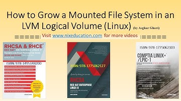 How to Grow a Mounted File System in a Logical Volume in Linux