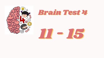 Brain Test 4 Level 6 7 8 9 10 Solution