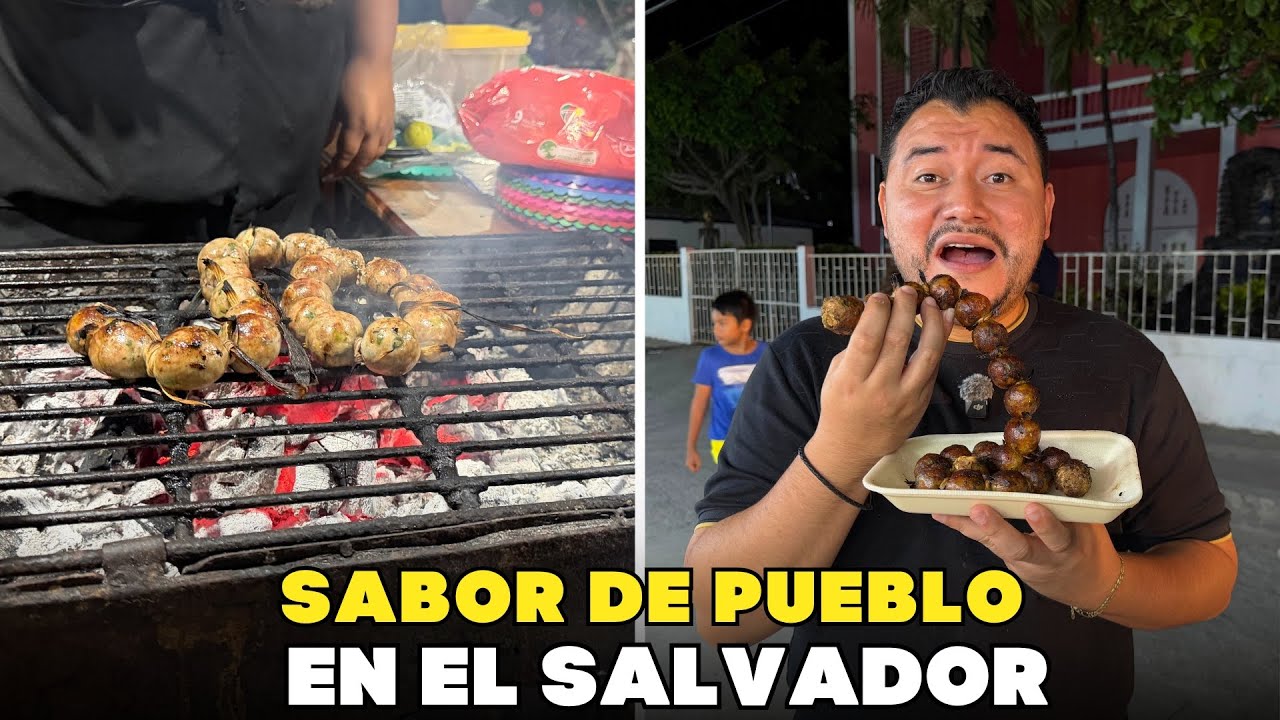 LA CALLE DEL SABOR NAVIDEÑO en EL SALVADOR | El Rosario de La Paz