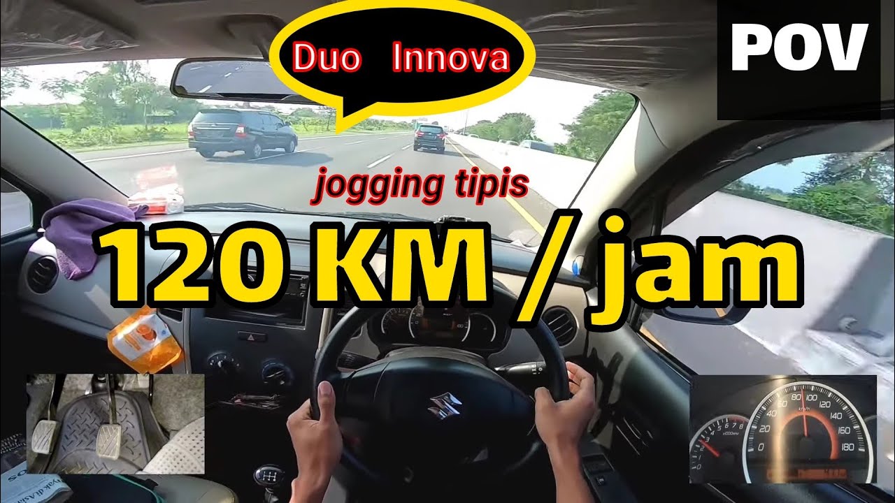 Karimun Wagon VS Innova Reborn - Tes Top Speed & Kekedapan Kabin Karimun Wagon, Maksimal 120 KM/jam