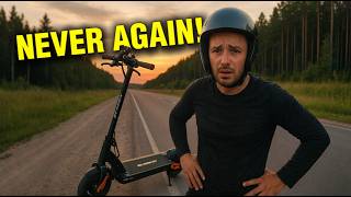 250 km Challenge Until Midnight on Teverun BLADE GT+