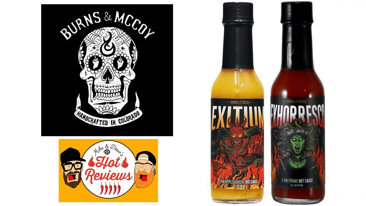 EXHORRESCO HOT SAUCE BY BURNS & MCCOY!! AS SEEN ON HOT