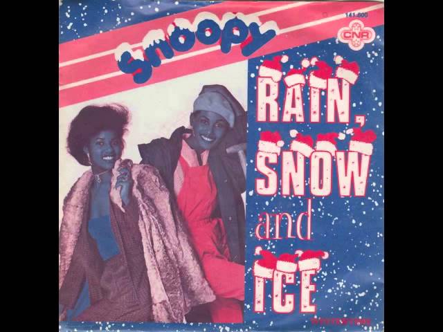 Snoopy - Rain, Snow And Ice