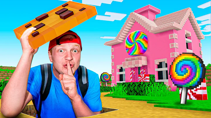 10 Ways to SNEAK Into a Candy Store in Minecraft!