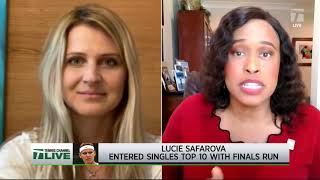 Tennis Channel Live: Lucie Safarova Joins TCL to Talk About Her 2015 French Open Final Run