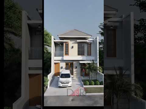 rumah minimalis modern 2 lantai