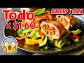 🥘 Qué HARE de Comer Hoy? | Comida Barata con SOLO 😲 $1.60 USD | ALIMENTA 3 personas ( 🔥 SECRETO)