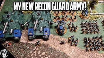 My NEW Tournament Recon Guard Army! | Astra Militarum | Warhammer 40,000