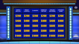 Jeopardy PowerPoint Game Preview Video
