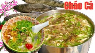 Chia Sẻ Cách Nấu Cháo Cá Bằng Loại Cá Trắng Câu Trên Sông Hồ ở Mỹ