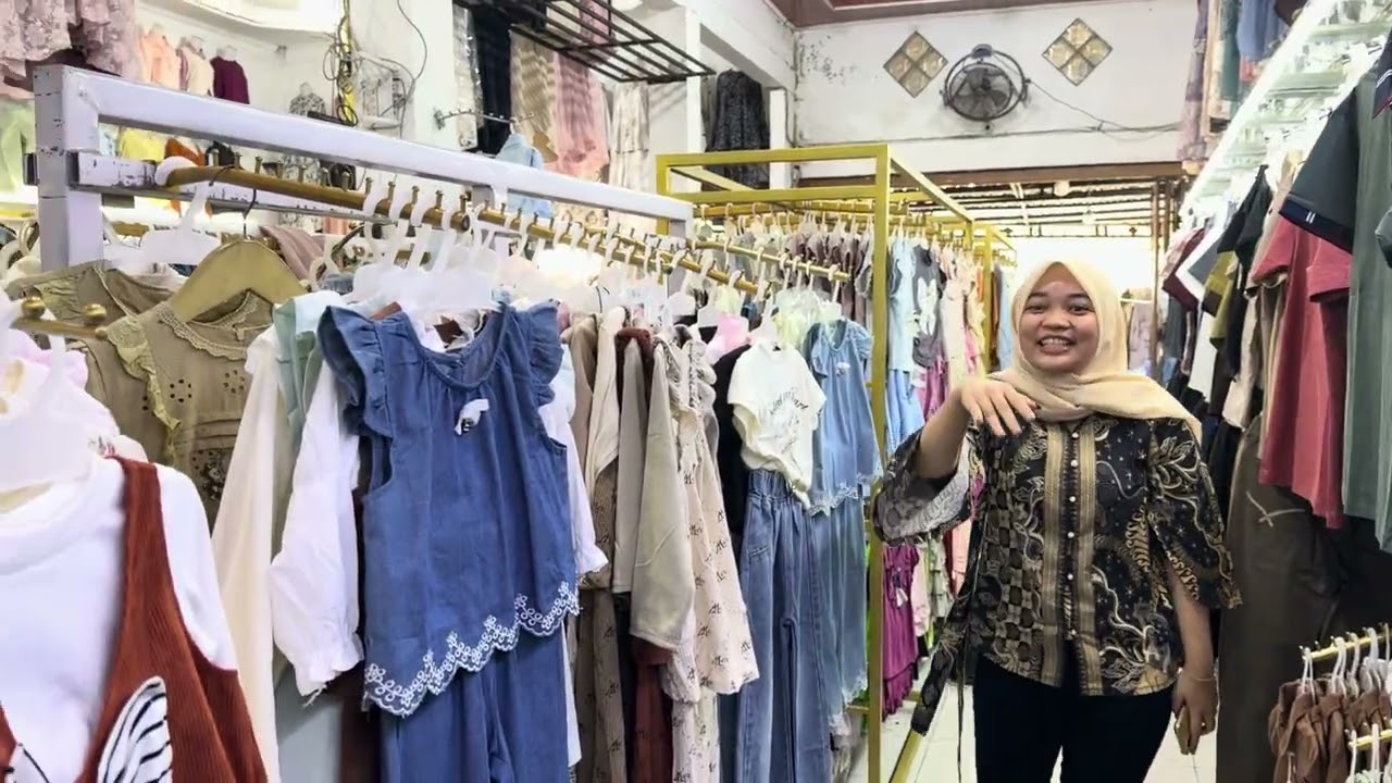 Kesibukan menjelang ramandan #fashion #setelan #bajuanakanakmurah #pakain #distrokid 