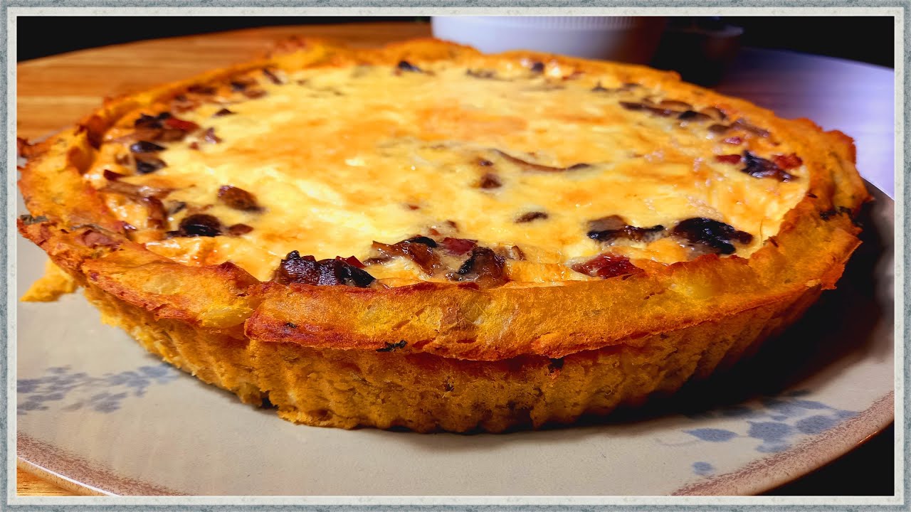 Sweet Potato Pie / Glutenfree Bacon Pie / Dairyfree Quiche Recipe YouTube