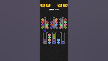 Ball Sort Puzzle Level 9854 / Water Sort Puzzle Level 9854  / all the same