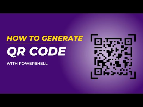 How to Generate QR Code with PowerShell
