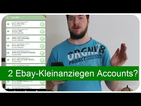 2 Ebay-Kleinanzeigen Accounts gleichzeitig? DAS GEHT !!