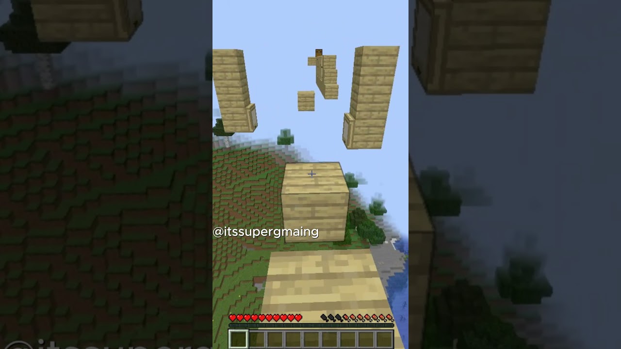 Parkour in Minecraft Shoutout to 