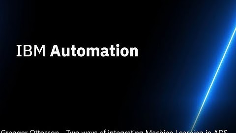 Two ways of integrating Machine Learning in ADS
