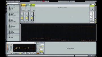 How to configure EQ like a mixing console in Ableton