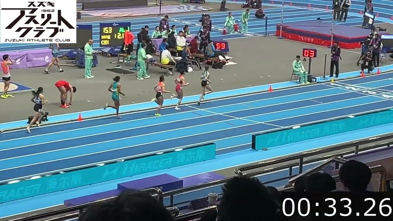 アジア室内陸上2026　五種競技　田中友梨（スズキ）