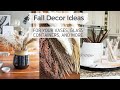 FALL DECOR IDEAS For Vases, Glass Containers, and More!