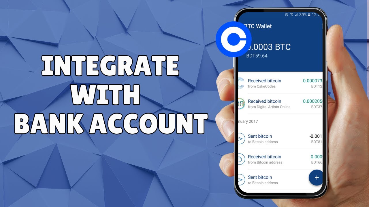 HOW TO INTEGRATE COINBASE WITH YOUR BANK ACCOUNT - YouTube