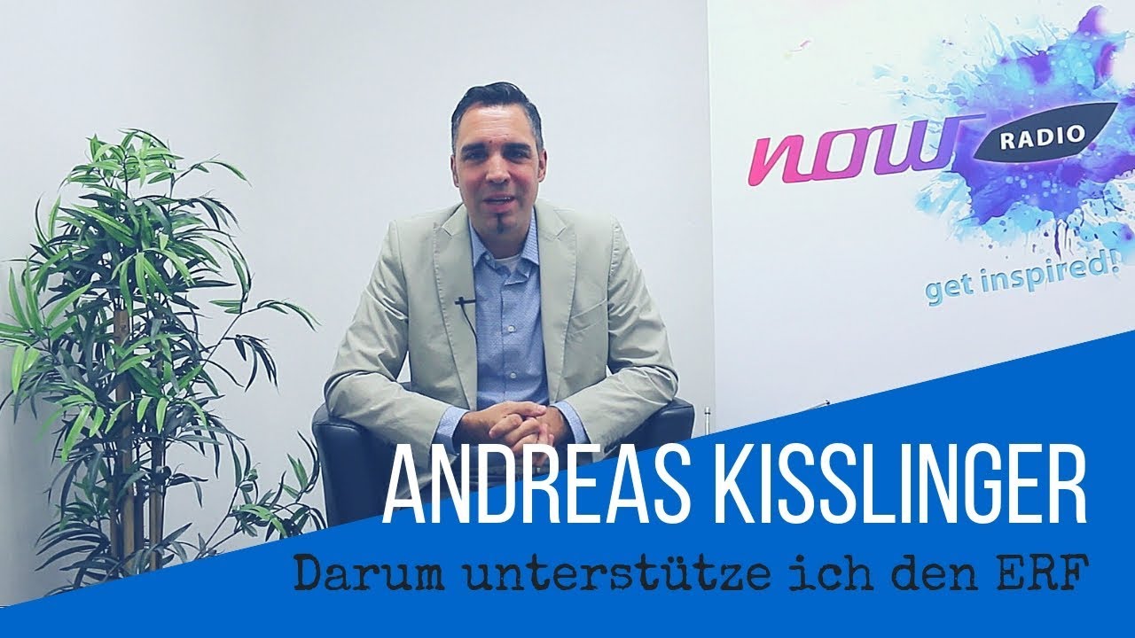 Medienexperte Andreas Kisslinger: Darum unterstütze ich den ERF