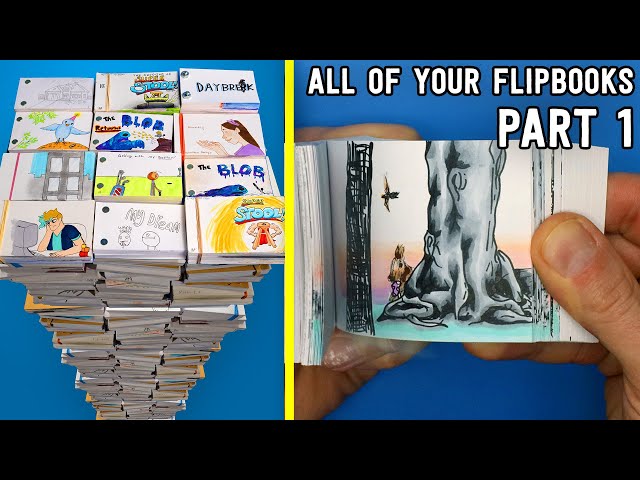 This double-sided flipbook is so cool — Flipbook Haul and Giveaway 