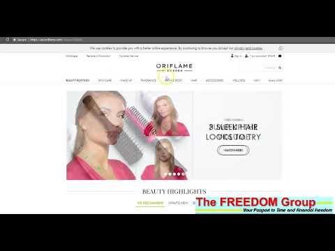 How to Order Oriflame Products Online as a Consultant. 