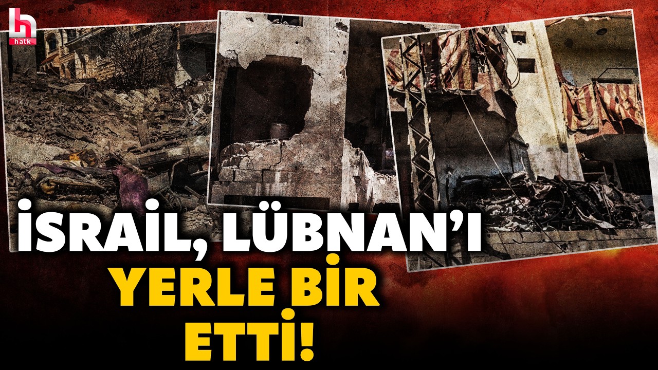 GÖRÜNTÜLER DEHŞETİ ÖZETLİYOR! İsrail'in Lübnan'a saldırısı öyle bir yıkım yarattı ki! Bölge yanıyor!