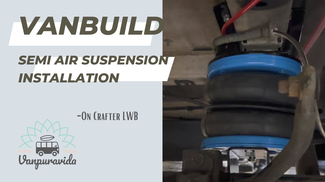 Semi Air Suspension. Van conversion road safety, a must have !!! Full