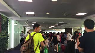一起暢遊韓國-抵達韓國仁川機場-搭接駁電車-過海關-領行李-過 ...