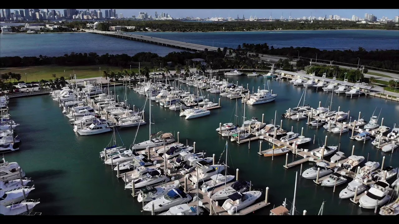 Miami Beach Drone Video 4K