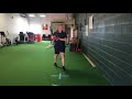 Split-Stance, Cross Body Med Ball Throw