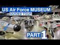 Guided tour around the national museum of the us air force in dayton ohio  part 1