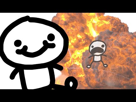 Exploding Dude A dude explodes | Animation #memes #animation - YouTube
