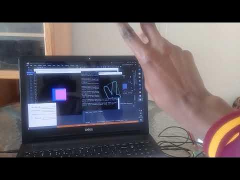 Hand gesture recognition using opencv c++ - YouTube