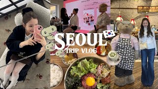 韓国vlog】2泊3日のドタバタ女子旅in🇰🇷カフェ巡り|ショッピング|豪華