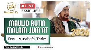 🔴LIVE Maulid Rutin Darul Musthofa, Tarim bersama al-Habib Umar bin Hafidz 2026 | Nabawi TV