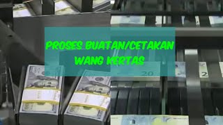Proses Macam Mana Buatan/Cetakan Wang Kertas Dilakukan Di Kilang