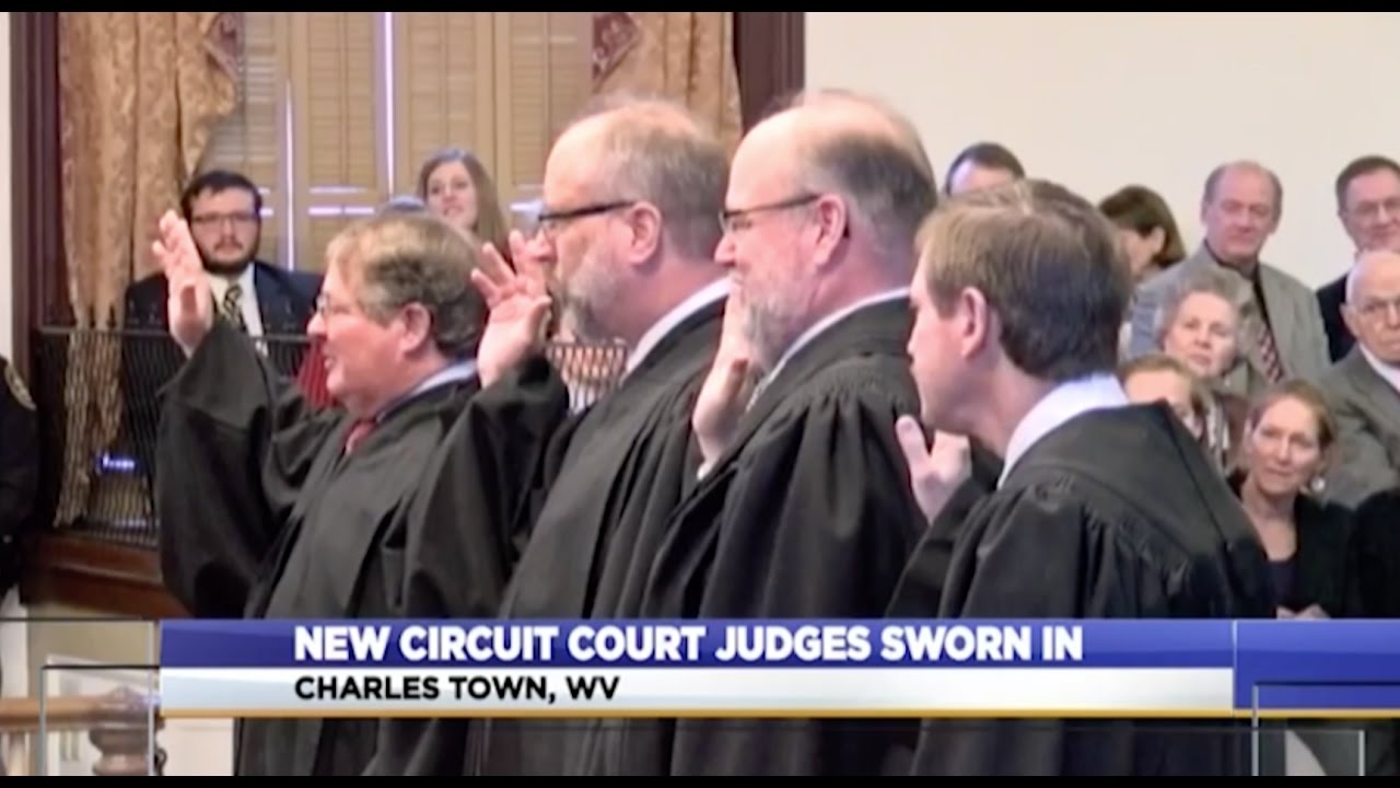 New Judges Sworn in for West Virginia YouTube