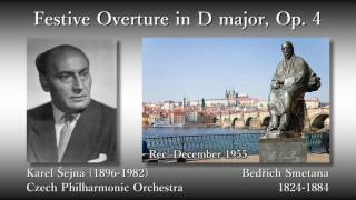 Smetana: Festive Overture, Šejna & CzechPO (1955) スメタナ 祝典序曲 シェイナ