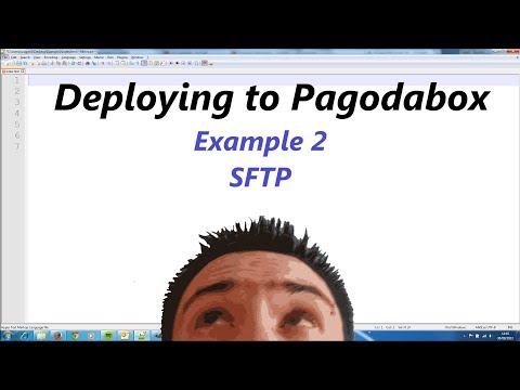 Deploying to Pagodabox (Example 2 - SFTP)