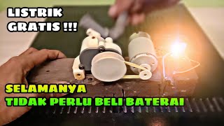 Membuat Lampu Emergency Tanpa baterai | Memanfaatkan Dinamo Menjadi Generator DC