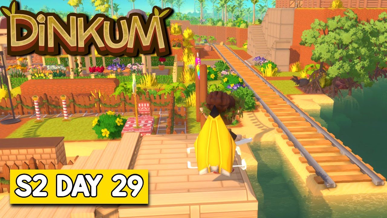 This Train Is My BIGGEST Project Yet!  (Dinkum S2 Day 29)