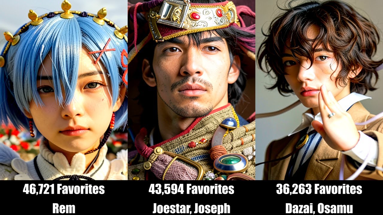 【REAL】Top 50 Most Popular Anime Characters ? Spring 2016 ???? | Fan Favorites Ranked