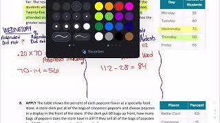 M6+ Module 2 Practice Test - Apply Problems