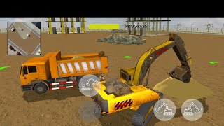 Heavy Excavator Crane - Game Simulasi Konstruksi #2 | Android Gameplay screenshot 5