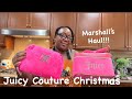 Juicy Couture Christmas 🎄💗 Marshall’s mini walk thru &amp; Haul 