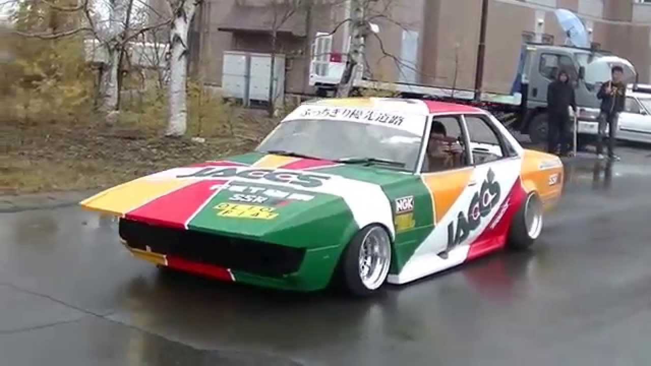 2014 GX61、71 ノンスリGO！ ぶっちぎり優先道路。 - YouTube