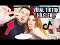 VİRAL TiKTok MUTFAK HİLELERİ (KIZARMIŞ DONDURMA YAPTIK)